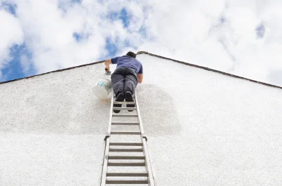 Peinture extérieure à Sainte-Hélène — façades et ravalement